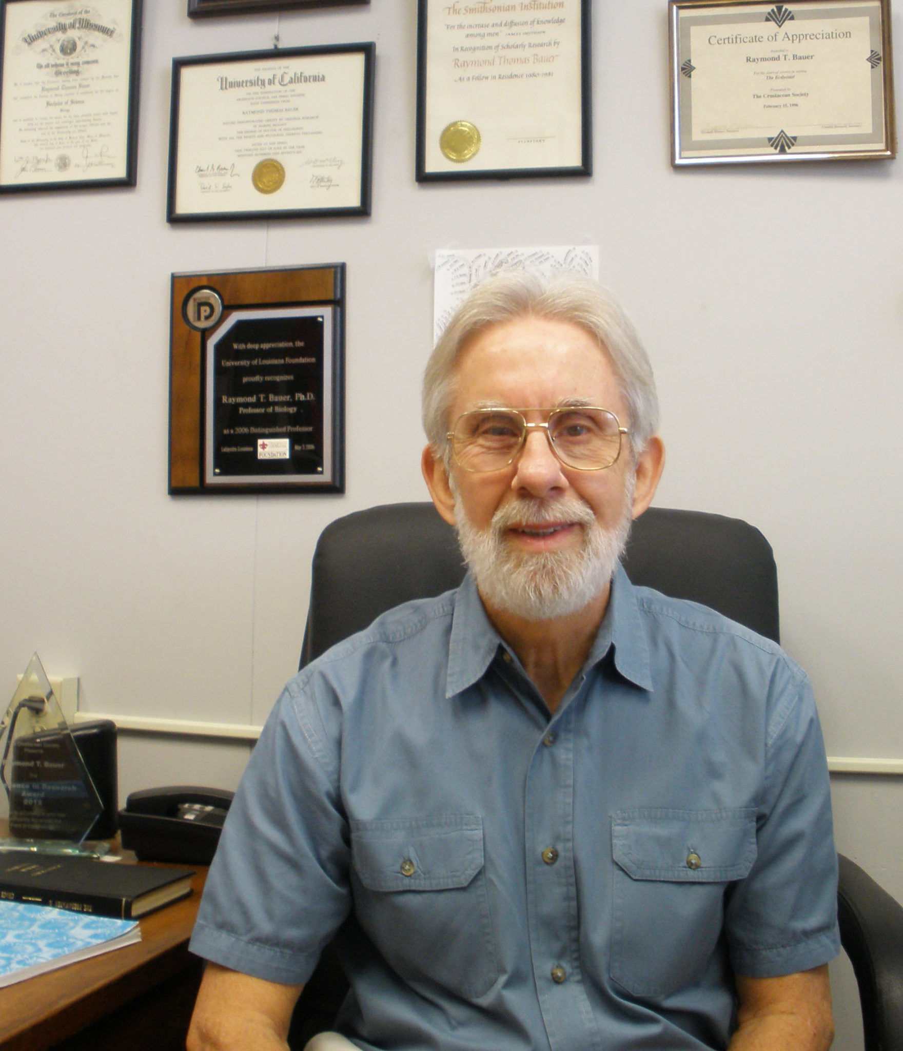Dr. Ray Bauer. 